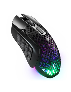Steelseries Aerox 9 ratón Juego Ambidextro RF Wireless + Bluetooth Óptico 18000 DPI