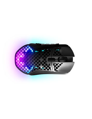 Steelseries Aerox 9 ratón Juego Ambidextro RF Wireless + Bluetooth Óptico 18000 DPI