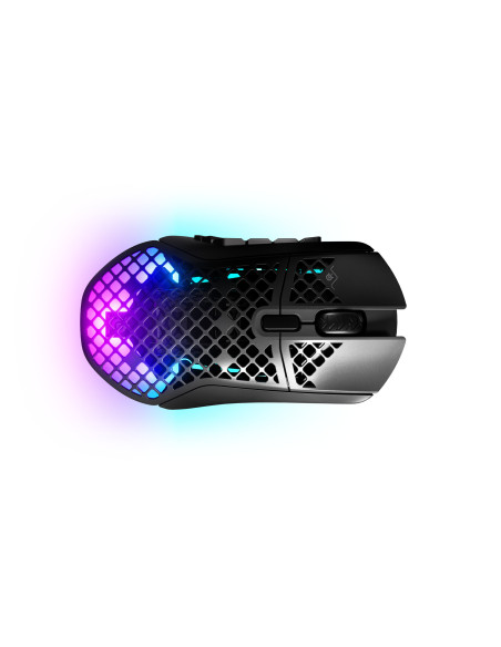Steelseries Aerox 9 ratón Juego Ambidextro RF Wireless + Bluetooth Óptico 18000 DPI