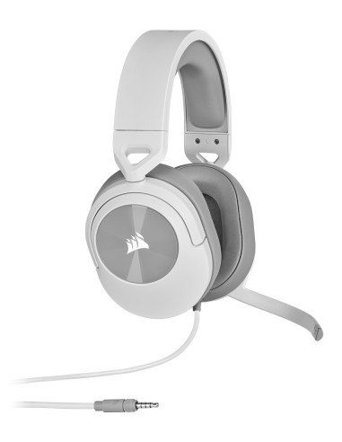 Corsair HS55 STEREO Auriculares Alámbrico Diadema Juego Blanco