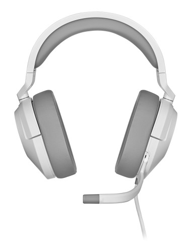 Corsair HS55 STEREO Auriculares Alámbrico Diadema Juego Blanco