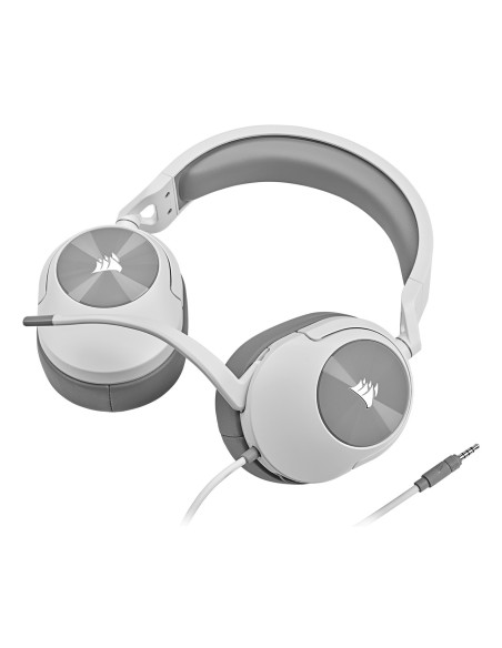 Corsair HS55 STEREO Auriculares Alámbrico Diadema Juego Blanco