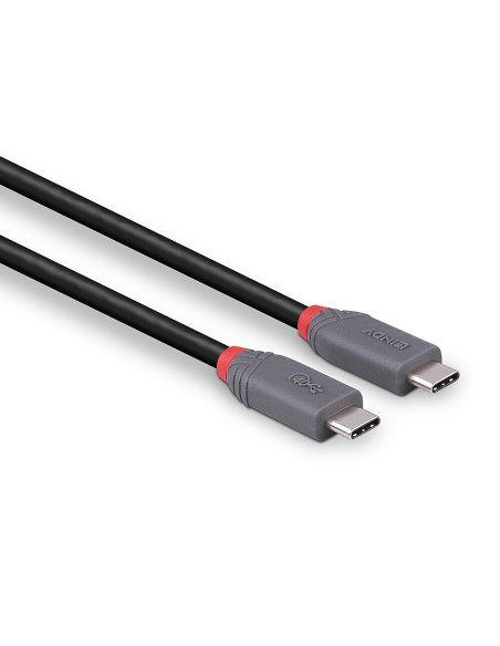 Lindy 36947 cable USB USB4 Gen 3x2 0,8 m USB C Negro