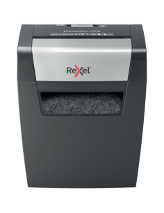 Rexel Momentum X308 triturador de papel Corte en partículas 70 dB Negro, Gris
