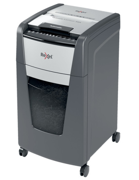 Rexel AutoFeed+ 300X triturador de papel Corte cruzado 55 dB 23 cm Negro, Gris