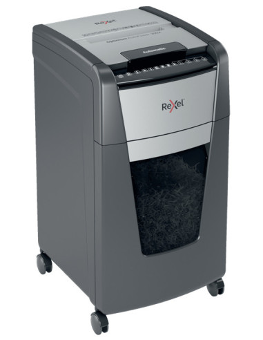 Rexel AutoFeed+ 300X triturador de papel Corte cruzado 55 dB 23 cm Negro, Gris
