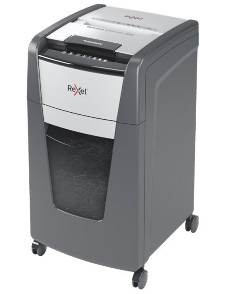 Rexel Optimum AutoFeed+ 225X triturador de papel Corte cruzado 55 dB 23 cm Negro, Gris