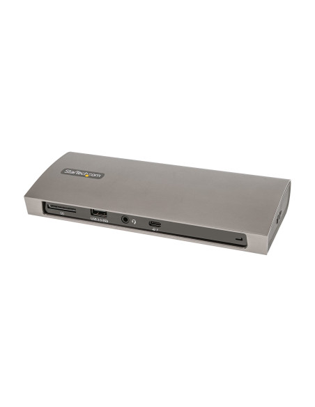 StarTech.com Docking Station Thunderbolt 4, PD de 96W, para 1 Monitor de 8K para 2 Monitores de 4K 60Hz, 3xTB4 USB4,