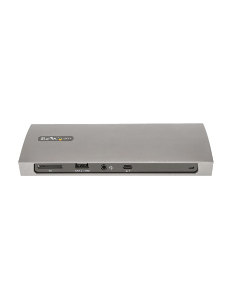 StarTech.com Docking Station Thunderbolt 4, PD de 96W, para 1 Monitor de 8K para 2 Monitores de 4K 60Hz, 3xTB4 USB4,