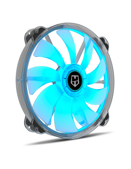 NOX X200-FAN Carcasa del ordenador Ventilador 20 cm Translúcido 1 pieza(s)