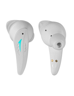 Mars Gaming MHI-ULTRA Blanco, Auriculares Inalámbricos TWS, RGB Flow, Bluetooth 5.3, Triple Cancelación Ruido, 24H Batería 2