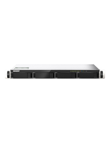 QNAP TS-435XEU NAS Bastidor (1U) Marvell CN9131 4 GB DDR4 0 TB QNAP QTS Negro, Gris