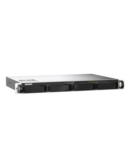 QNAP TS-435XEU NAS Bastidor (1U) Marvell CN9131 4 GB DDR4 0 TB QNAP QTS Negro, Gris