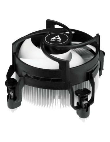 ARCTIC Alpine 17 Procesador Refrigerador de aire 9,2 cm Negro, Plata 1 pieza(s)