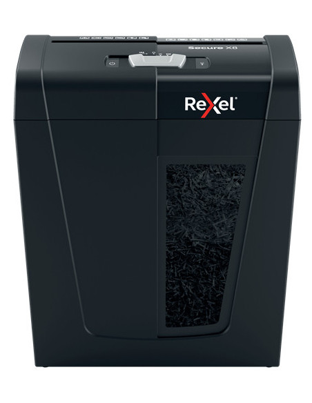 Rexel Secure X8 triturador de papel Corte cruzado 68 dB Negro