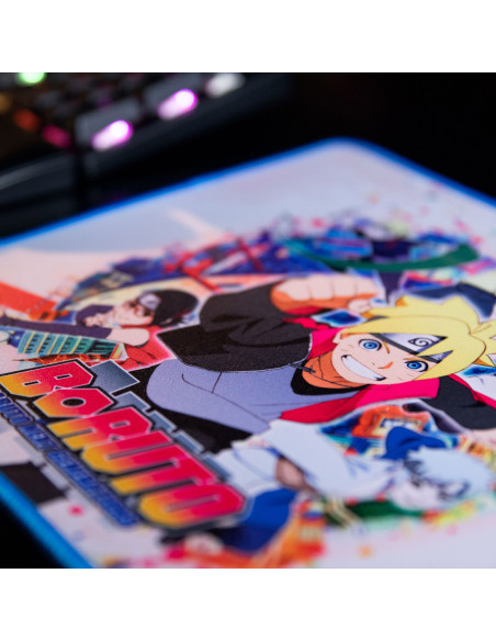 Konix Boruto KX MOUSEPAD WORLD M Alfombrilla de ratón para juegos Multicolor