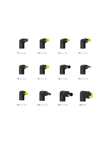 AISENS ASLC-90WAUTO-BK adaptador e inversor de corriente Interior 90 W Negro