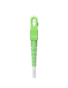 AISENS Cable Fibra Óptica Latiguillo G657A2 3.0 9 125 SMF Simplex CPR DCA LSZH, SC APC-SC APC, Blanco, 200 m 2