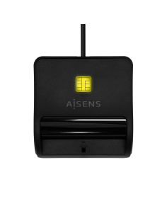 AISENS Lector De Tarjeta Inteligente DNI, USB-C, Negro 2