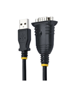 StarTech.com Cable de 1m USB a Serie, Conversor DB9 Macho RS232 a USB, Prolific, Adaptador USB a Serial para 2