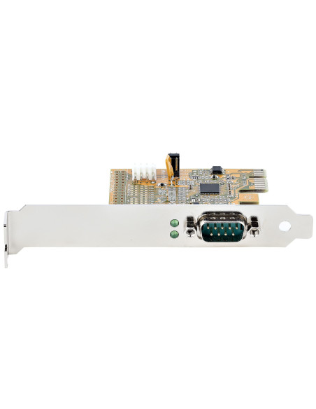 StarTech.com Tarjeta PCI Express Serie de 1 Puerto, Tarjeta de Interfaz PCIe a Serie RS232 (DB9), Tarjeta Serial, UART 16C1050,