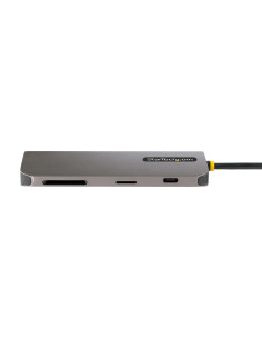 StarTech.com Adaptador Multipuertos USB C de Vídeo 4K a 60Hz, con Hub de 3 Puertos USB-A de 5Gbps, Entrega de Alimentación USB