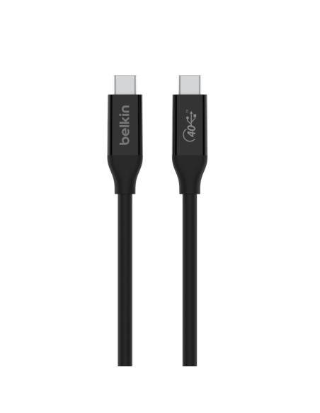 Belkin INZ001bt0.8MBK cable USB USB4 Gen 3x2 0,8 m USB C Negro