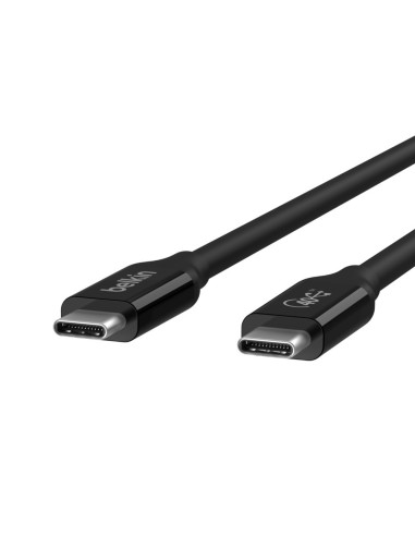 Belkin INZ001bt0.8MBK cable USB USB4 Gen 3x2 0,8 m USB C Negro