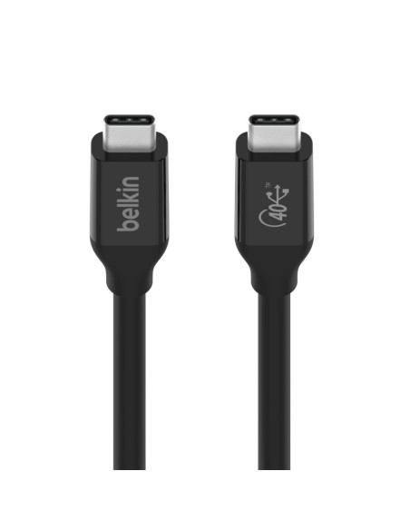 Belkin INZ001bt0.8MBK cable USB USB4 Gen 3x2 0,8 m USB C Negro