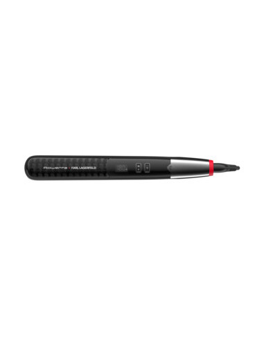 Rowenta X KARL LAGERFELD SF466LF0 Utensilio de peinado Plancha de pelo Caliente Negro