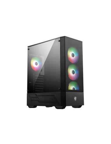 MSI MAG Forge 112R Midi Tower Negro, Transparente