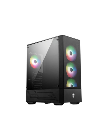 MSI MAG Forge 112R Midi Tower Negro, Transparente