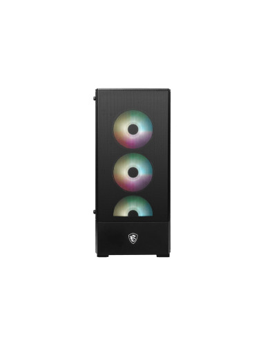 MSI MAG Forge 112R Midi Tower Negro, Transparente