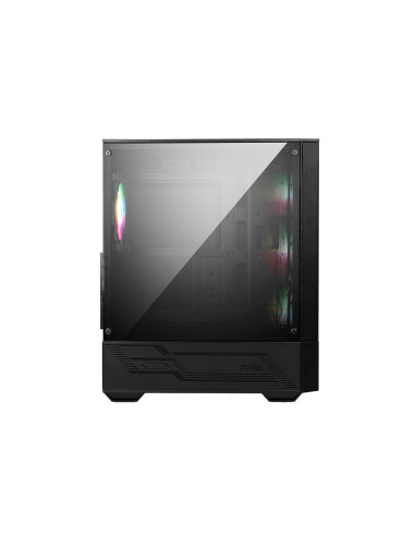 MSI MAG Forge 112R Midi Tower Negro, Transparente
