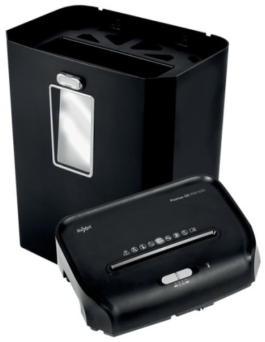 Rexel QS RSX1035 triturador de papel Corte cruzado 58 dB 22 cm Negro