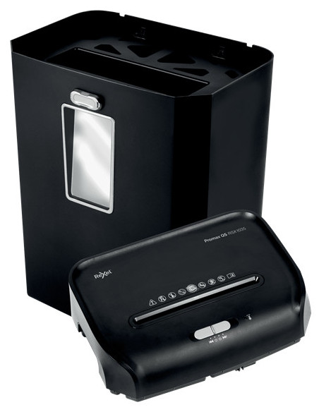 Rexel QS RSX1035 triturador de papel Corte cruzado 58 dB 22 cm Negro