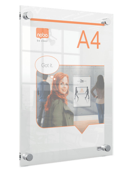 Nobo Premium Plus A4 pizarrón blanco 297 x 210 mm Acrílico