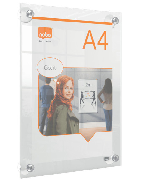 Nobo Premium Plus A4 pizarrón blanco 297 x 210 mm Acrílico