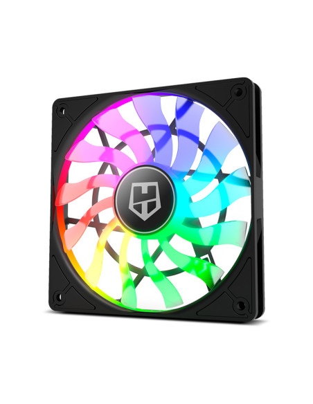 NOX Hummer SLIM FAN Carcasa del ordenador Ventilador 12 cm Translúcido 1 pieza(s)