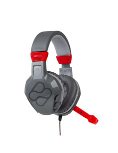 Blade Gaming Samus Auriculares Alámbrico Diadema Juego Negro, Gris, Rojo