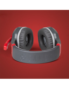 Blade Gaming Samus Auriculares Alámbrico Diadema Juego Negro, Gris, Rojo 2