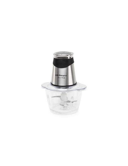 Orbegozo MC 4650 picadora eléctrica de alimentos 1,2 L 500 W Negro, Plata