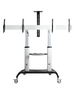 StarTech.com STNDMTVDUO soporte para TV 152,4 cm (60") Negro, Plata 2
