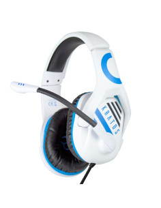 Blade Kratos Auriculares Alámbrico Diadema Juego Azul, Blanco 2