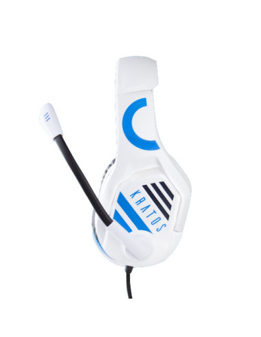 Blade Kratos Auriculares Alámbrico Diadema Juego Azul, Blanco