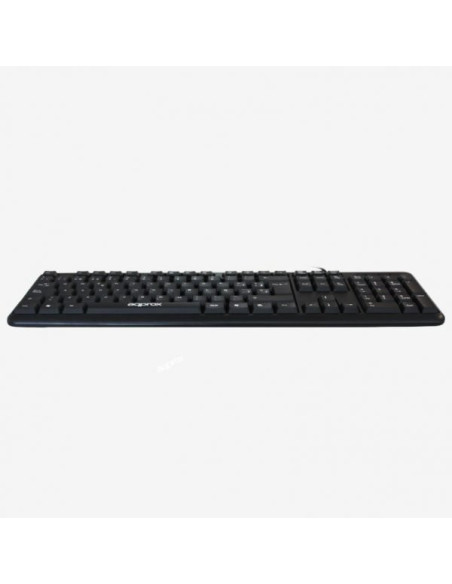 Approx APPMX220 teclado Oficina USB QWERTY Español Negro