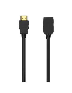 AISENS Cable HDMI V2.0 Prolongador Premium Alta Velocidad   Hec 4K@60Hz 18Gbps, A M-A H, Negro, 3.0M
