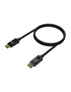 AISENS Cable DISPLAYPORT V1.2 4K@60Hz, DP M-DP M, Negro, 0.5M 2