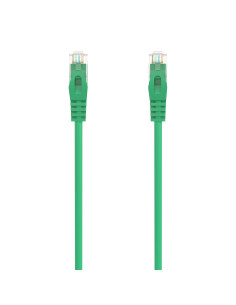 AISENS Cable de Red Latiguillo RJ45 LSZH Cat.6A 500 Mhz UTP AWG24, Verde, 25CM