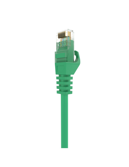 AISENS Cable de Red Latiguillo RJ45 LSZH Cat.6A 500 Mhz UTP AWG24, Verde, 25CM